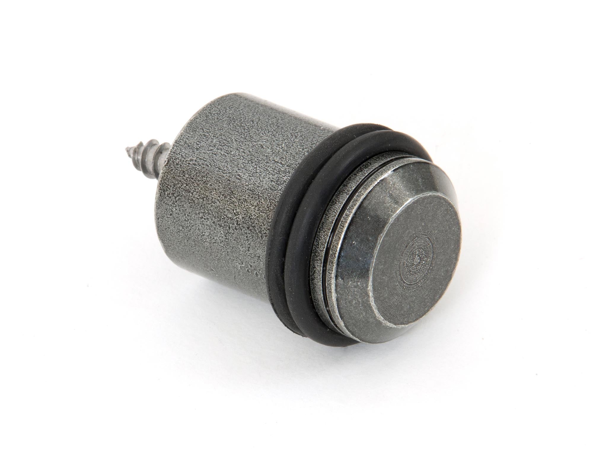 From The Anvil's Pewter Patina Floor Mounted Door Stop