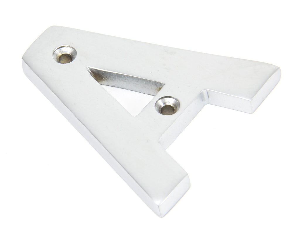 White background image of From The Anvil's Satin Chrome Satin Chrome Letter | From The Anvil