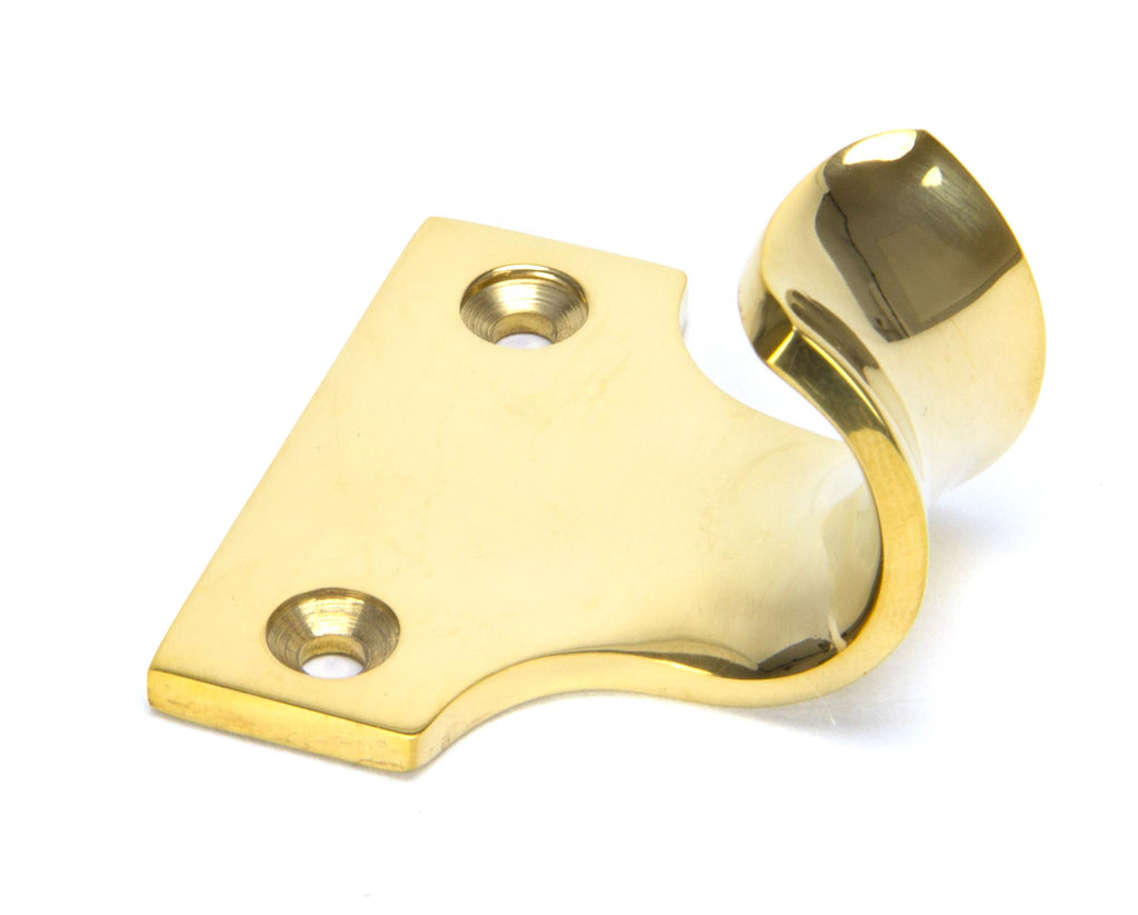White background image of From The Anvil's Polished Brass Sash Lift | From The Anvil