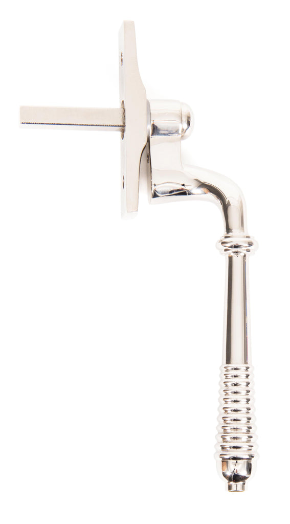 White background image of From The Anvil's Polished Nickel Reeded Espag | From The Anvil