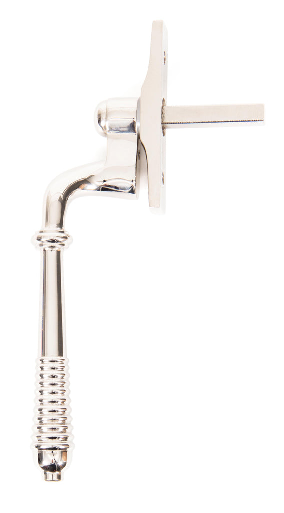 White background image of From The Anvil's Polished Nickel Reeded Espag | From The Anvil