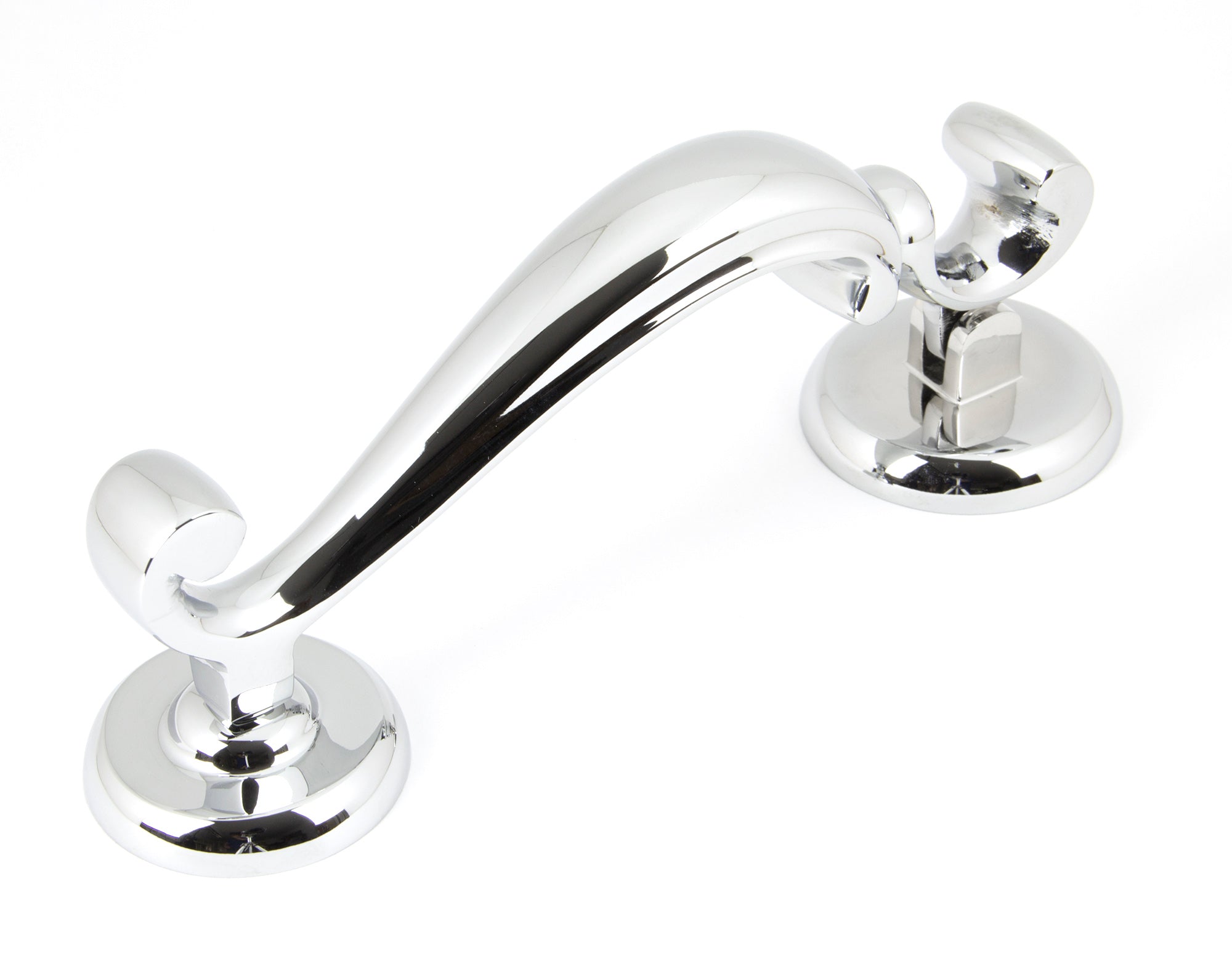 From The Anvil's Polished Chrome Doctor Door Knocker