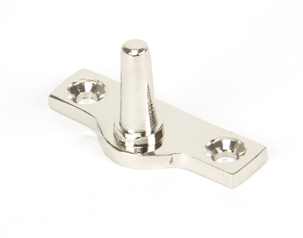 White background image of From The Anvil's Polished Nickel Offset Stay Pin | From The Anvil