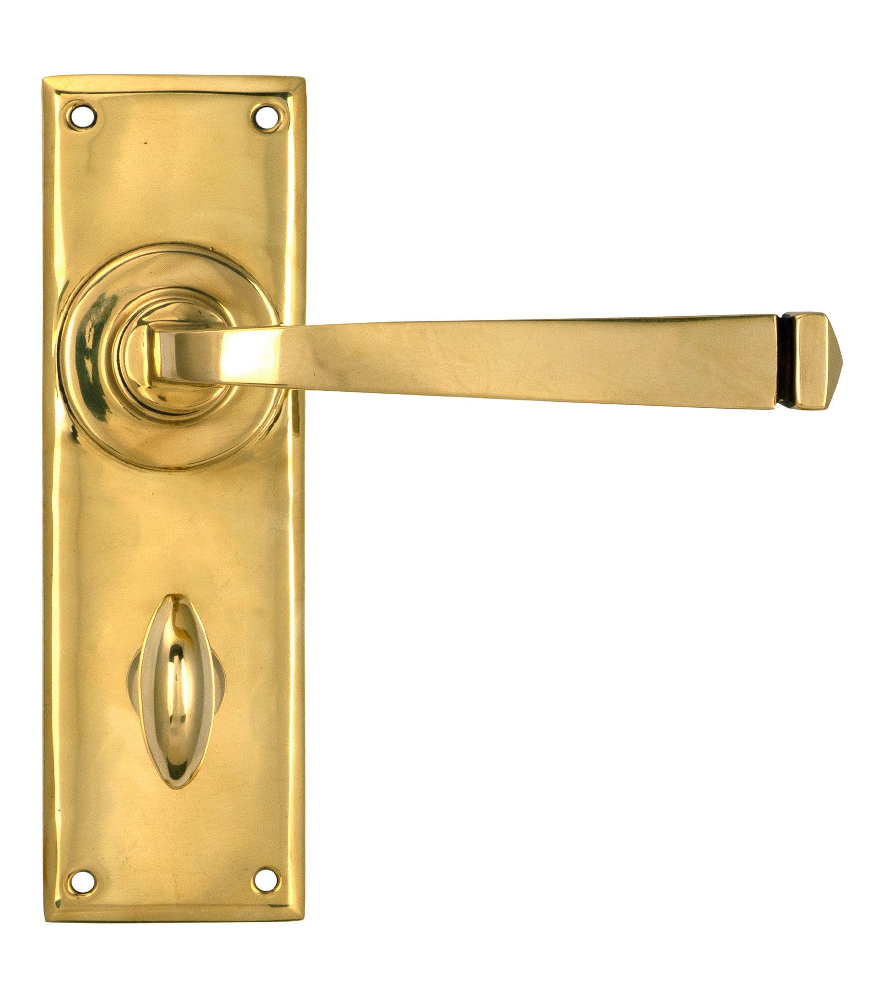 From The Anvil's Aged Brass Avon Lever Bathroom Set