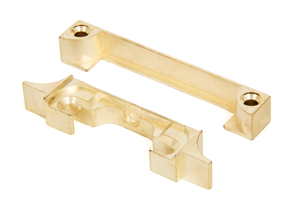 White background image of From The Anvil's Electro Brass ½ Rebate Kit for Latch and Deadbolt | From The Anvil
