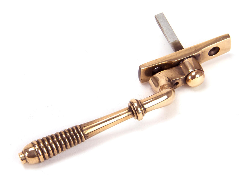 White background image of From The Anvil's Polished Bronze Reeded Espag | From The Anvil