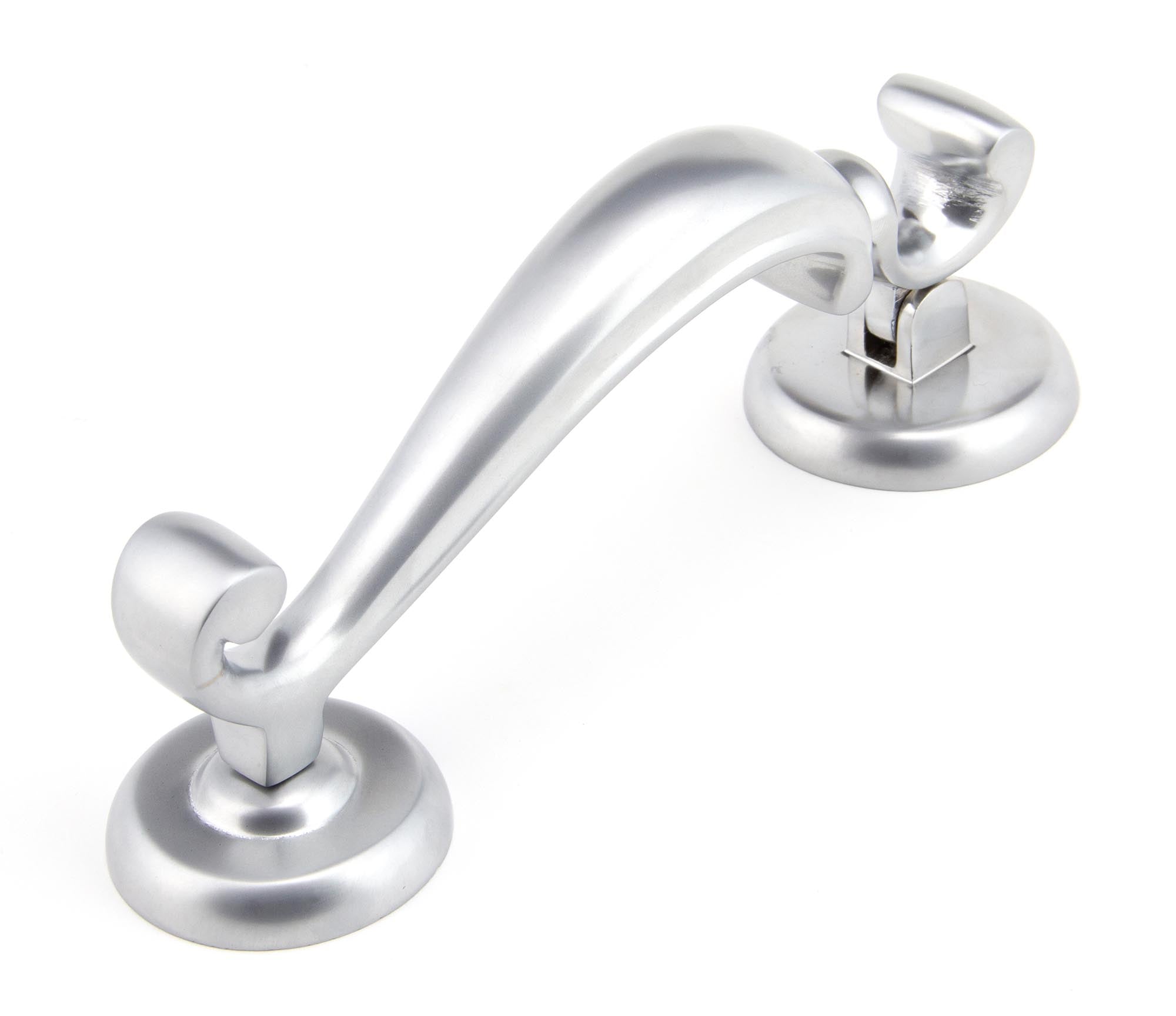 From The Anvil's Satin Chrome Doctor Door Knocker
