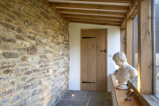 How to Hang a Ledge & Brace Door with T Hinges