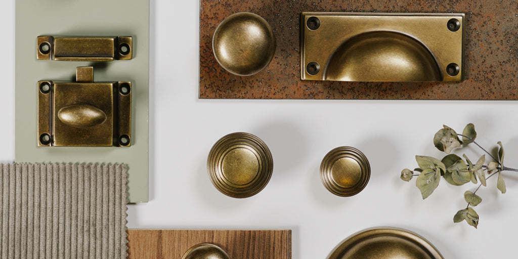 Burnished Brass Hardware