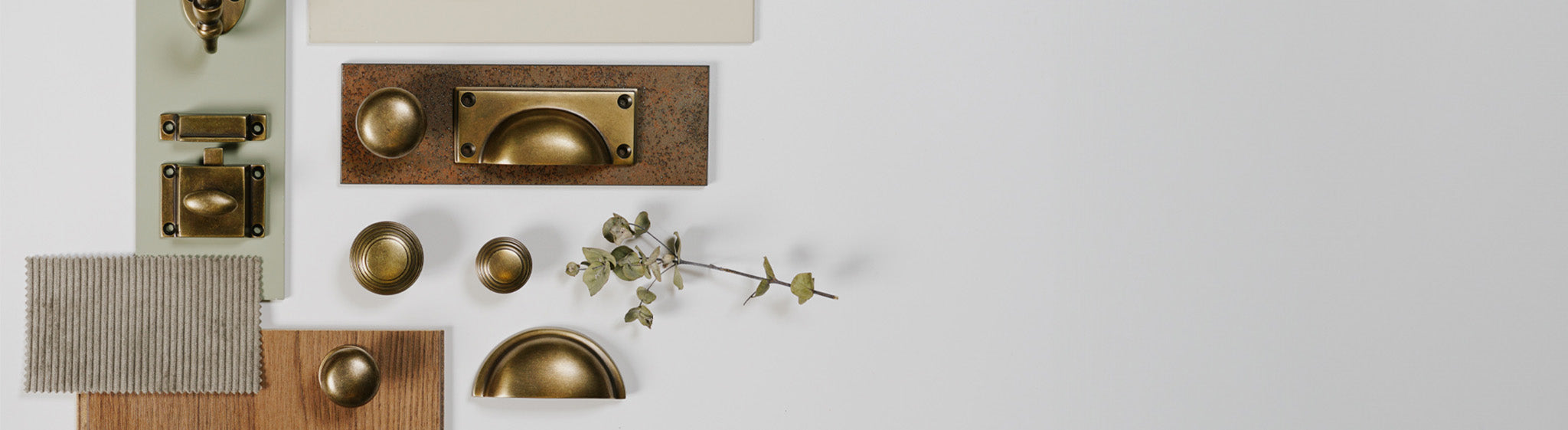 Burnished Brass Cabinet Hardware
