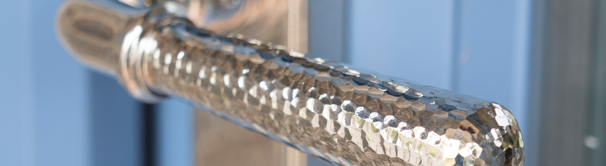 Hammered Newbury Door Furniture