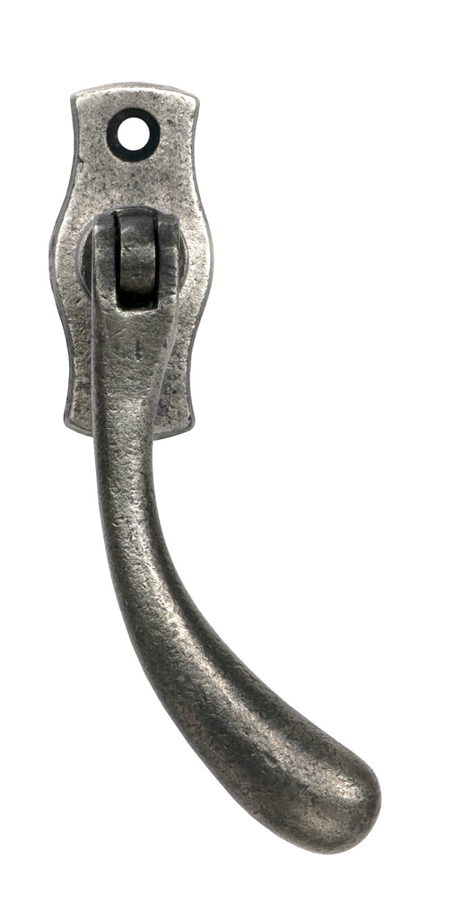 White background image of From The Anvil's Antique Pewter Peardrop Espag | From The Anvil