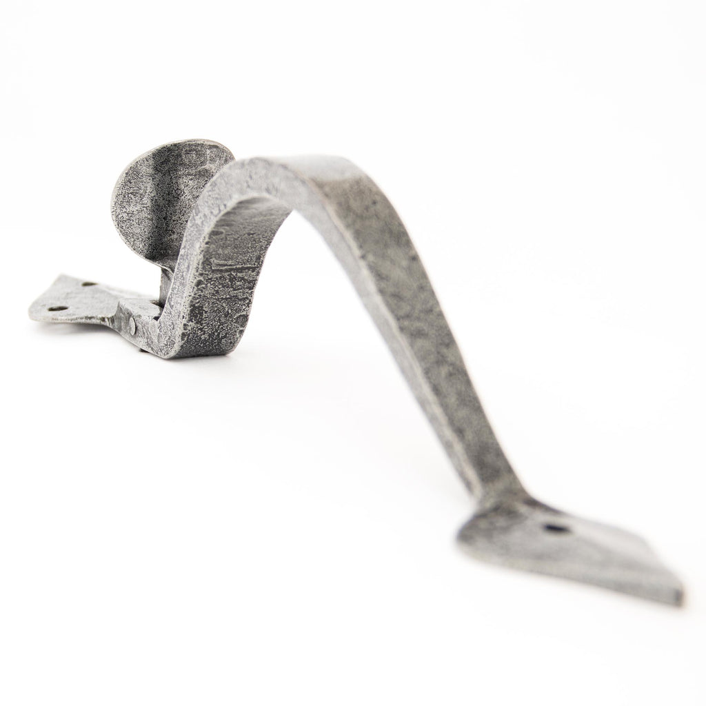 White background image of From The Anvil's Pewter Patina Tuscan Thumblatch | From The Anvil