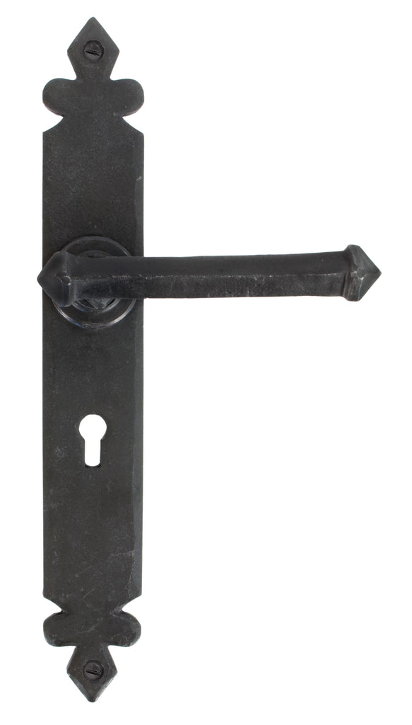 White background image of From The Anvil's Beeswax Tudor Lever Lock Set | From The Anvil