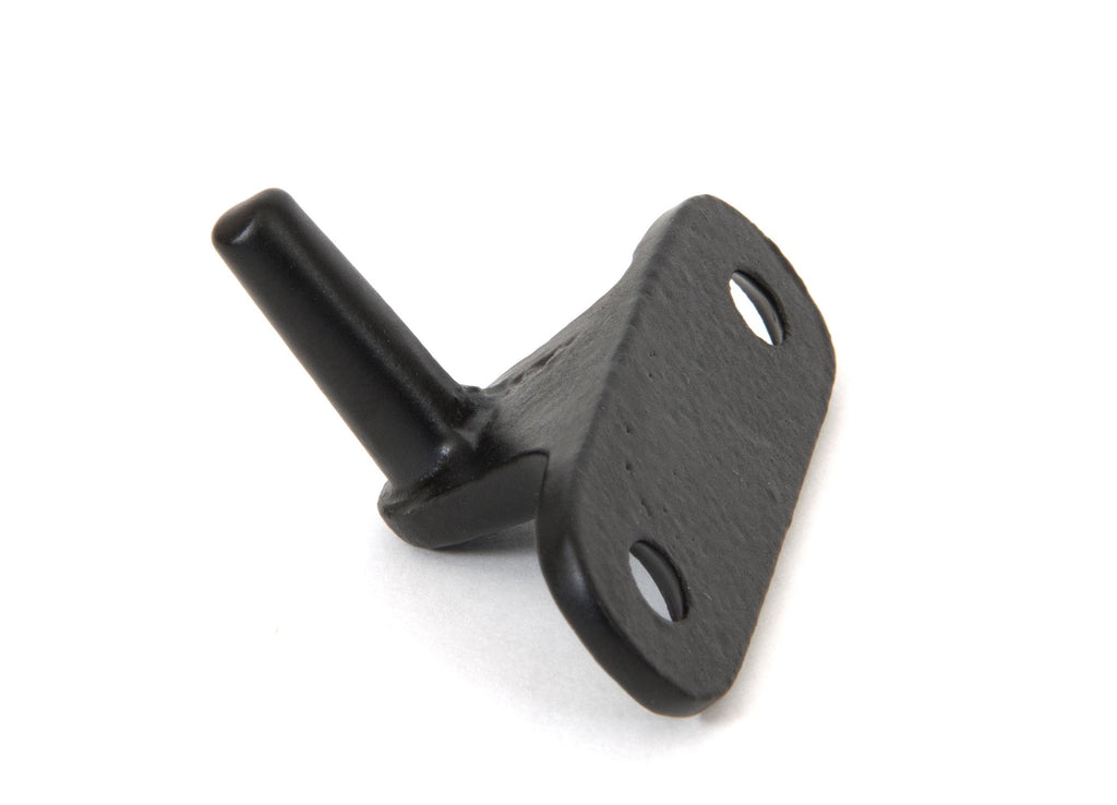 White background image of From The Anvil's Black Cranked Casement Stay Pin | From The Anvil