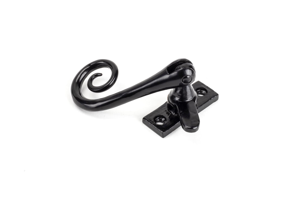 White background image of From The Anvil's Black Monkeytail Fastener | From The Anvil