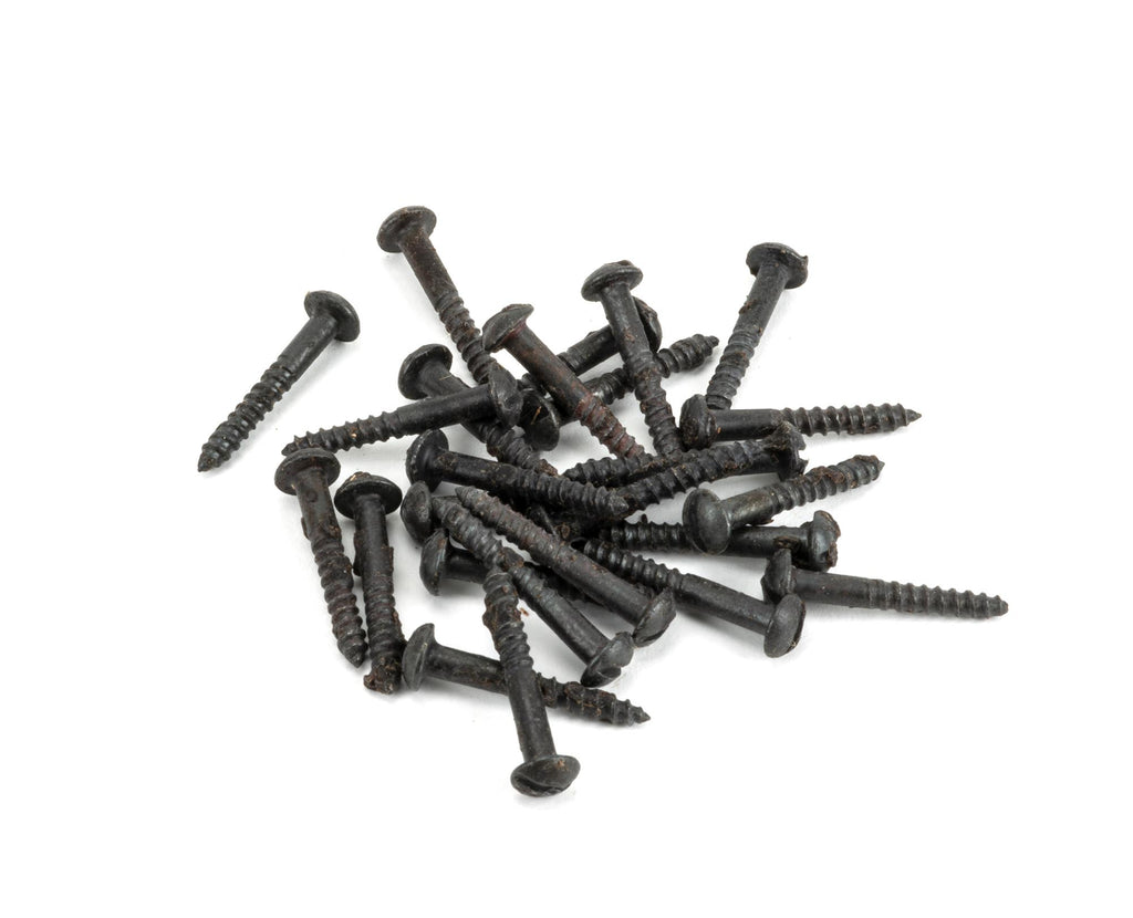 White background image of From The Anvil's Beeswax Round Head Screws (25) | From The Anvil