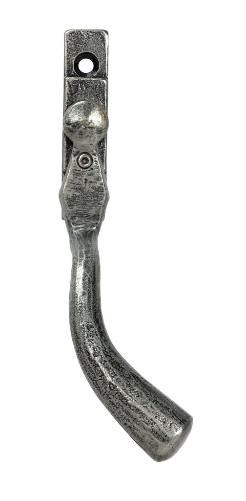 White background image of From The Anvil's Pewter Patina 16mm Peardrop Espag | From The Anvil