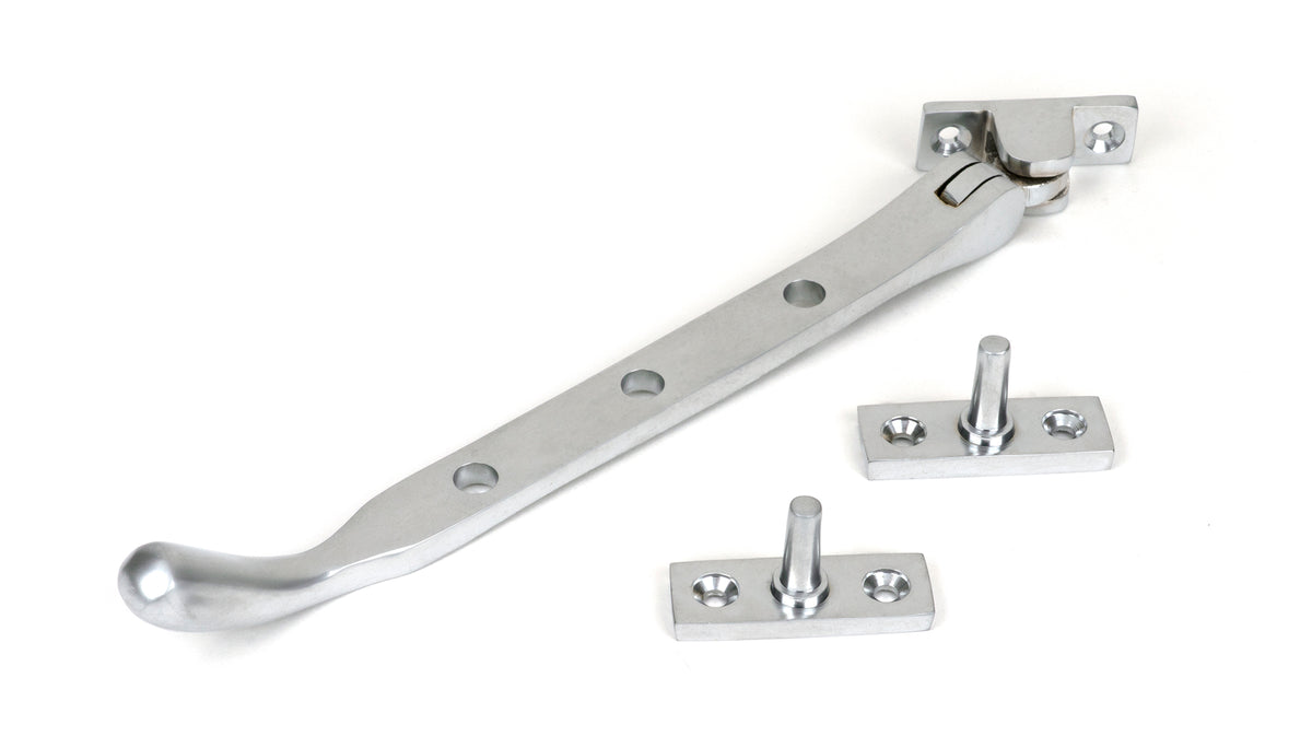 From The Anvil's Satin Chrome Peardrop Stay