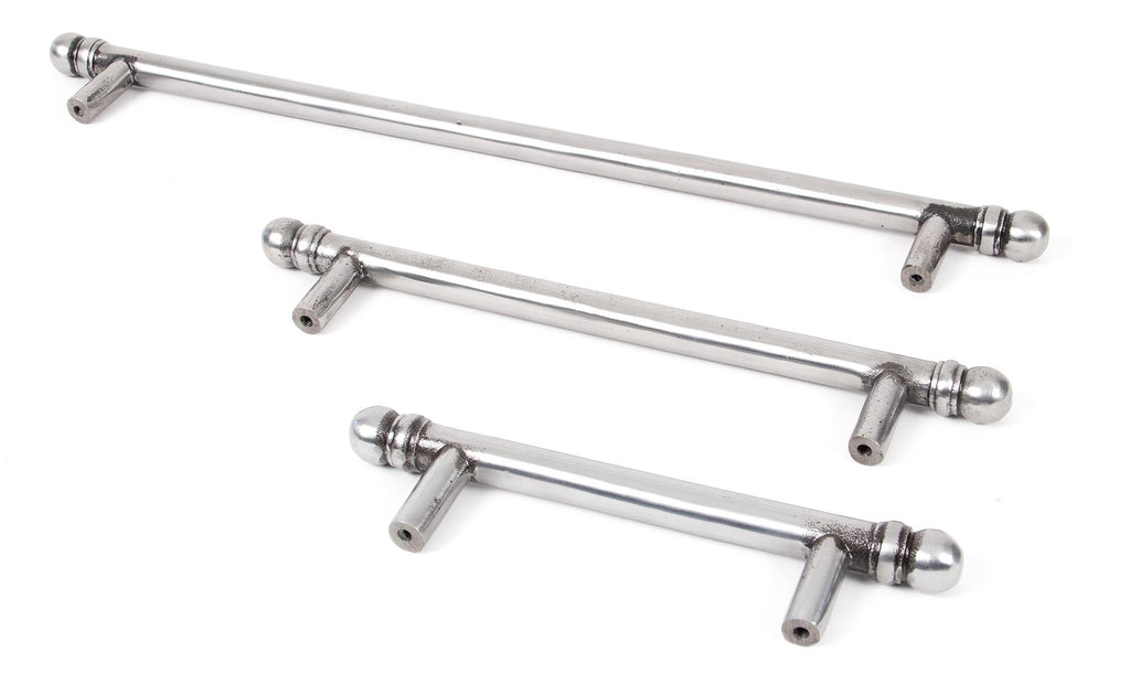 White background image of From The Anvil's Natural Smooth Bar Pull Handle | From The Anvil