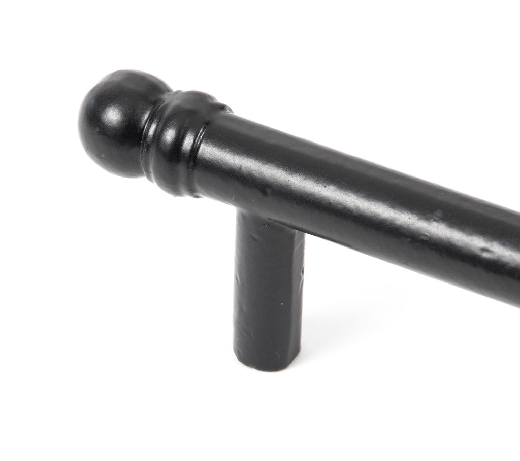 White background image of From The Anvil's Black Bar Pull Handle | From The Anvil