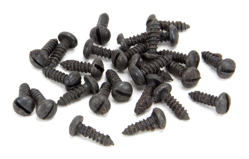 White background image of From The Anvil's Beeswax Round Head Screws (25) | From The Anvil