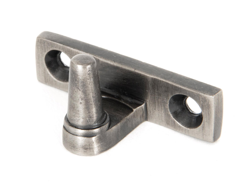 White background image of From The Anvil's Antique Pewter Cranked Stay Pin | From The Anvil