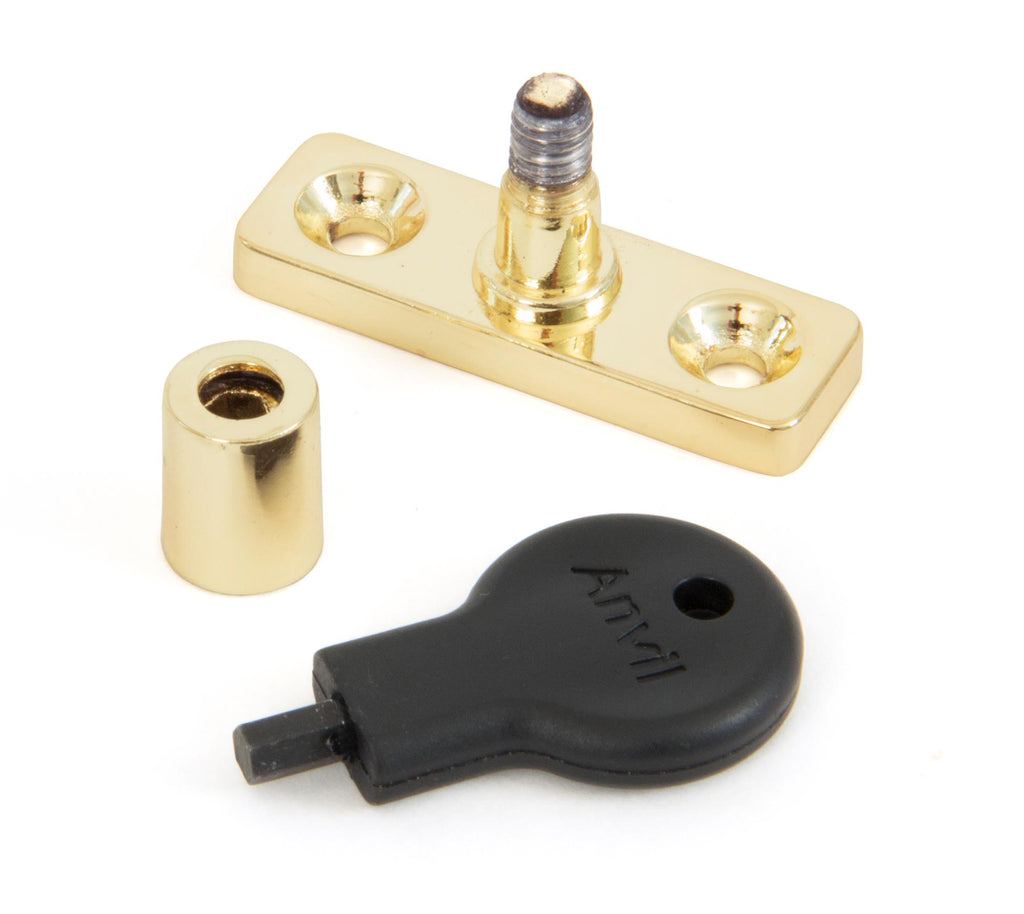 White background image of From The Anvil's Electro Brass Locking Stay Pin | From The Anvil