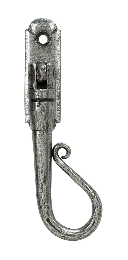 White background image of From The Anvil's Pewter Patina Shepherd's Crook Espag | From The Anvil