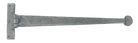 From The Anvil's Pewter Patina Penny End T Hinge (pair)
