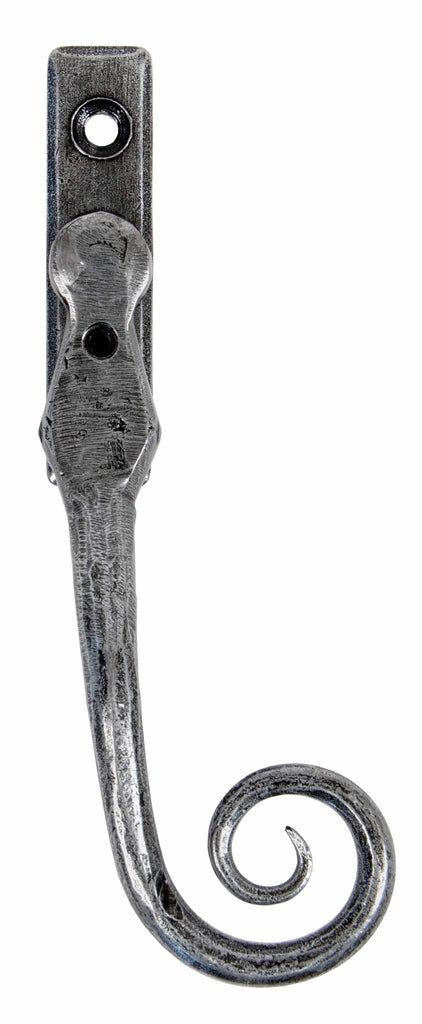White background image of From The Anvil's Pewter Patina 16mm Monkeytail Espag | From The Anvil