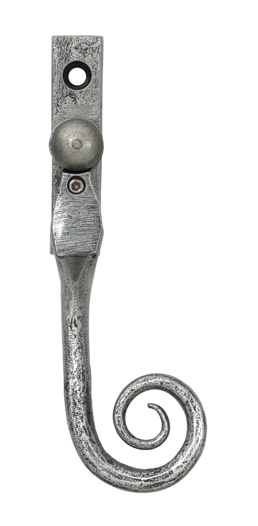 White background image of From The Anvil's Pewter Patina 16mm Monkeytail Espag | From The Anvil