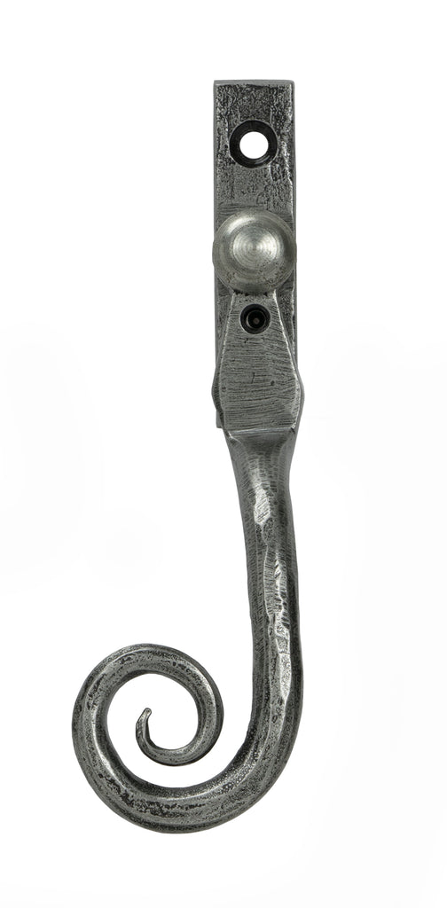 White background image of From The Anvil's Pewter Patina 16mm Monkeytail Espag | From The Anvil