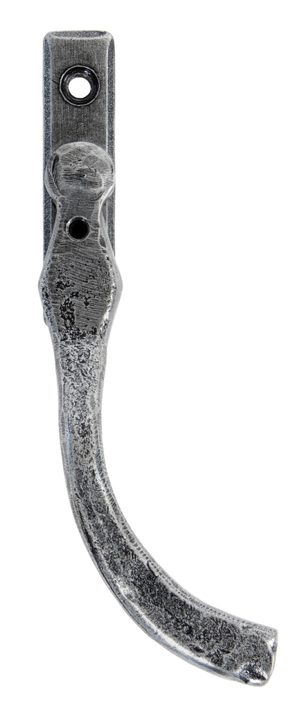 White background image of From The Anvil's Pewter Patina 16mm Peardrop Espag | From The Anvil