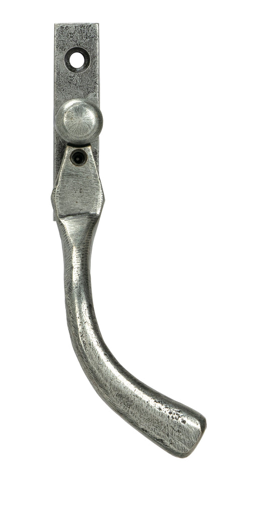 White background image of From The Anvil's Pewter Patina 16mm Peardrop Espag | From The Anvil