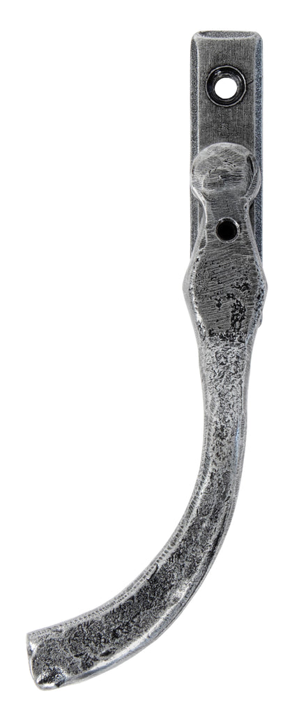 White background image of From The Anvil's Pewter Patina 16mm Peardrop Espag | From The Anvil