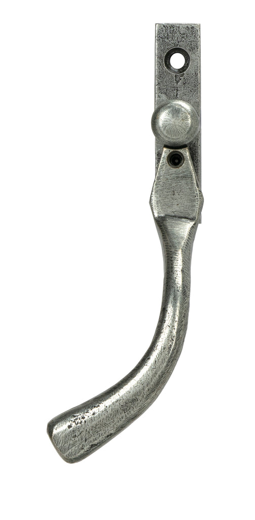 White background image of From The Anvil's Pewter Patina 16mm Peardrop Espag | From The Anvil