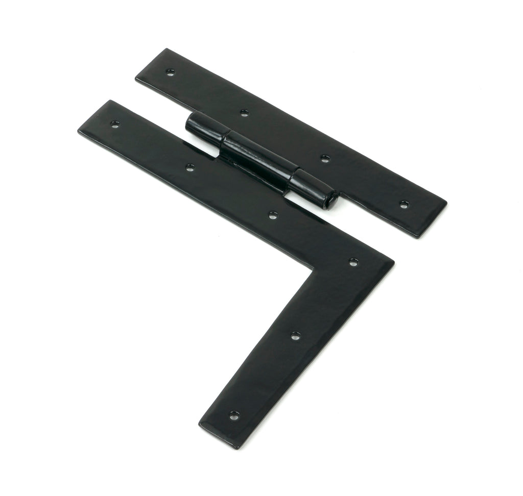White background image of From The Anvil's Black HL Hinge (pair) | From The Anvil