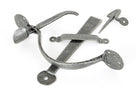 From The Anvil's Pewter Patina Bean Thumblatch