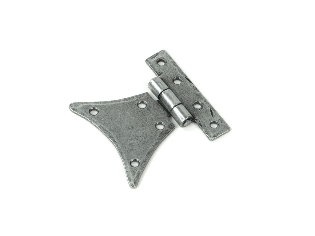 From The Anvil's Pewter Patina Half Butterfly Hinge (pair)