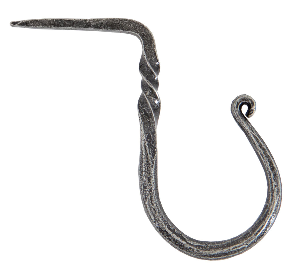 White background image of From The Anvil's Pewter Patina Cup Hook | From The Anvil