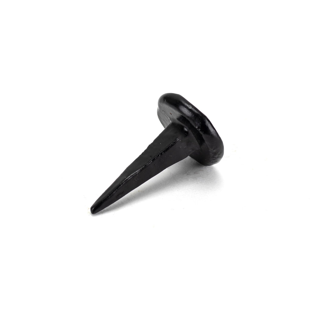White background image of From The Anvil's Black Handmade Nail | From The Anvil