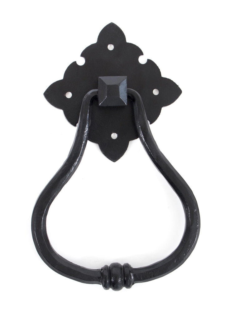 White background image of From The Anvil's Black Windsor Door Knocker | From The Anvil