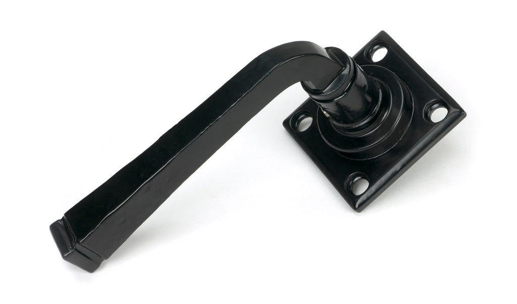 White background image of From The Anvil's Black Avon Lever on Rose Set (Sprung) | From The Anvil