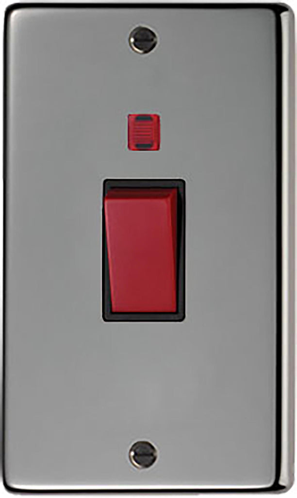 White background image of From The Anvil's Black Nickel Double Plate Cooker Switch | From The Anvil