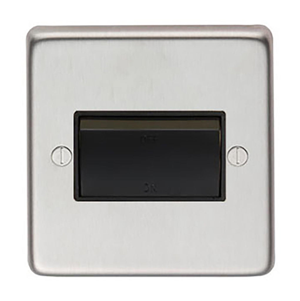 White background image of From The Anvil's Satin Stainless Steel BN Fan Isolator Switch | From The Anvil