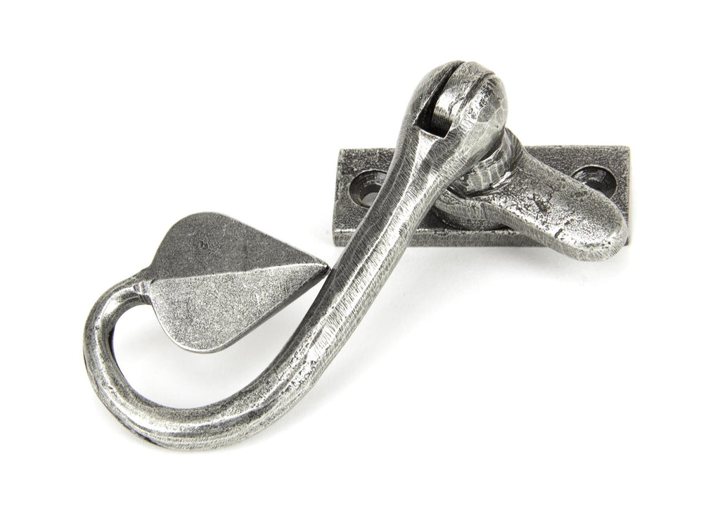 White background image of From The Anvil's Pewter Patina Shropshire Fastener | From The Anvil