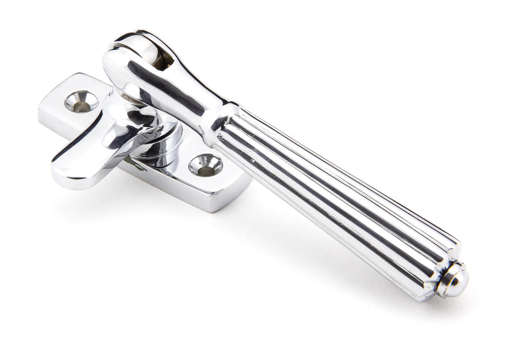 White background image of From The Anvil's Polished Chrome Locking Hinton Fastener | From The Anvil