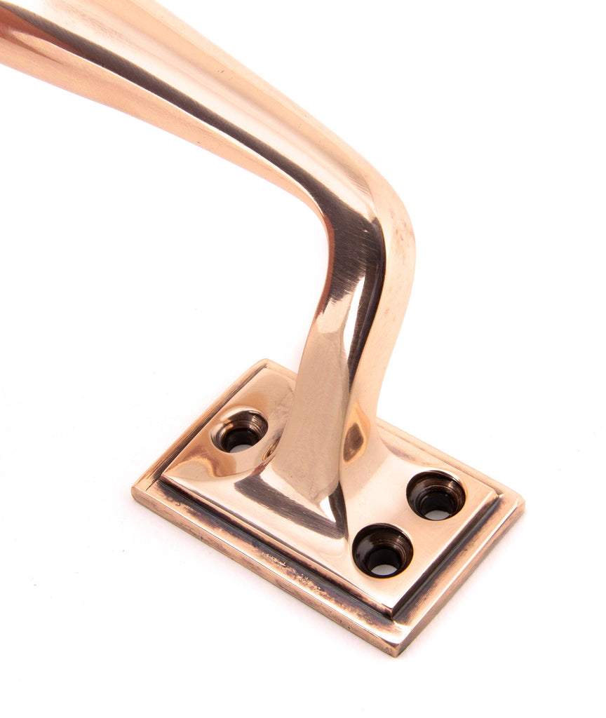White background image of From The Anvil's Polished Bronze Art Deco Pull Handle | From The Anvil