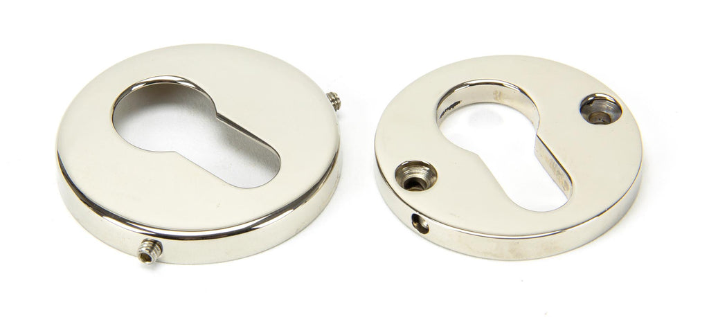 White background image of From The Anvil's Polished Nickel 52mm Regency Concealed Escutcheon | From The Anvil